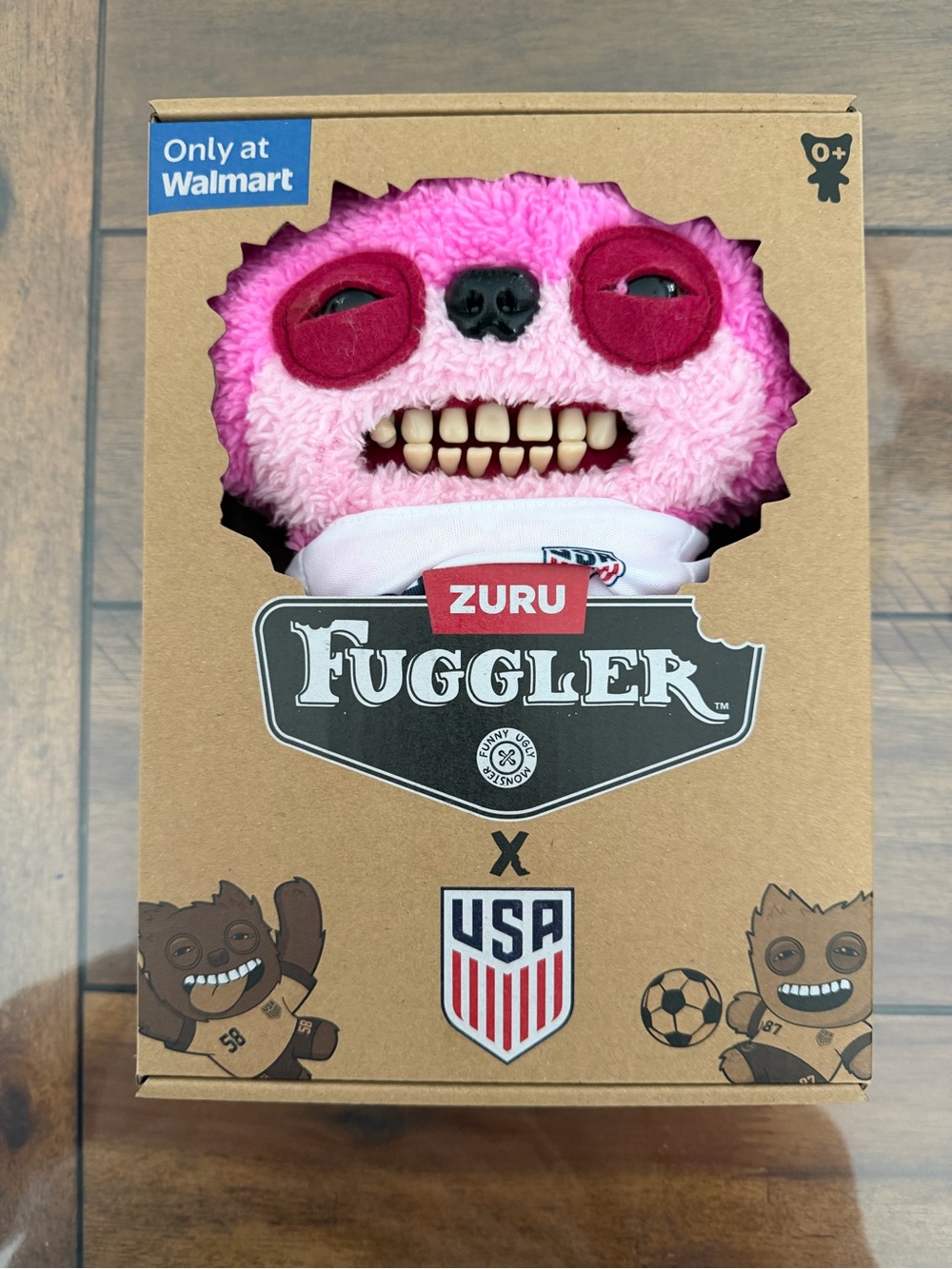 ZURU Fuggler Pink Plush Monster - Quirky Collectible